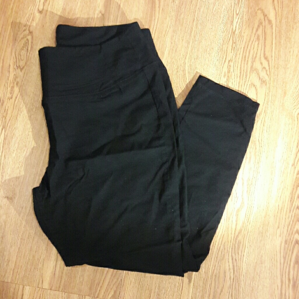 Black Stretchy Slacks
